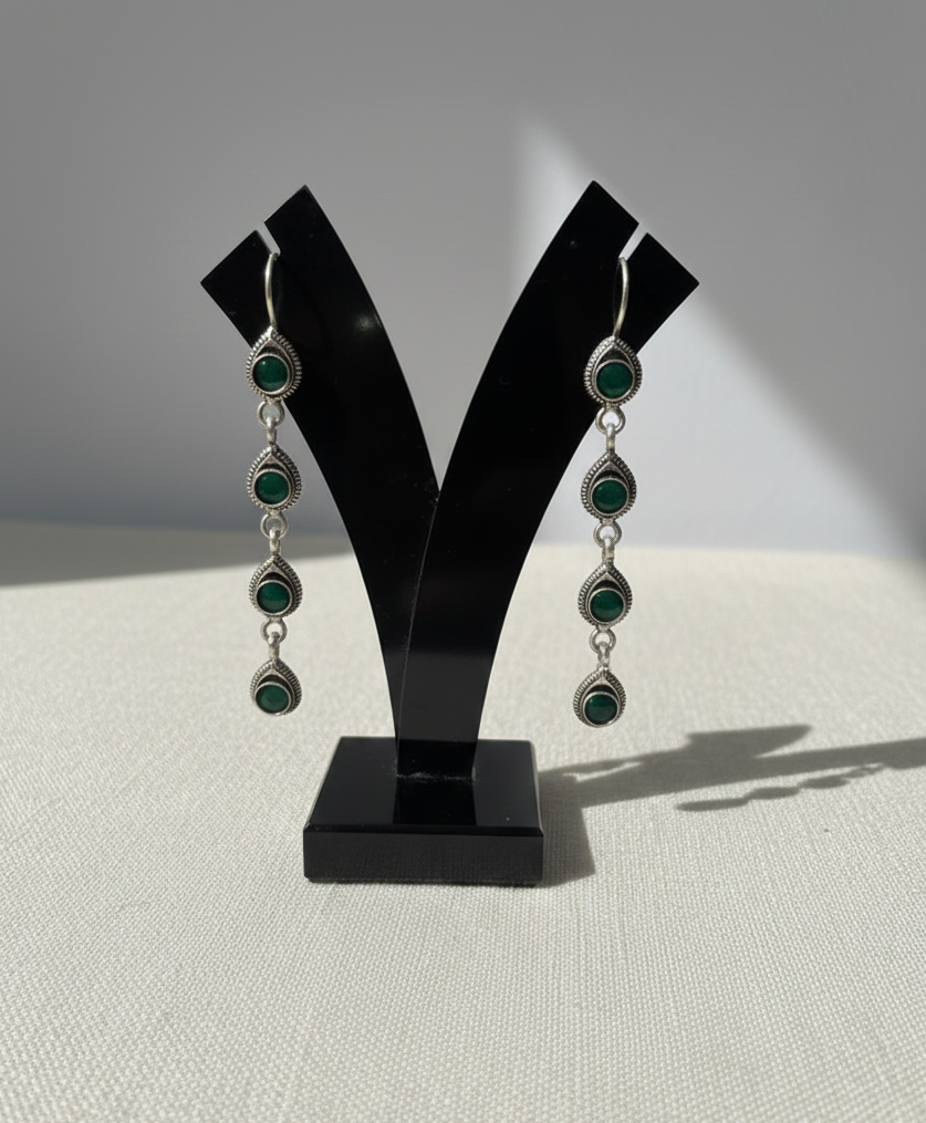 silver women earings