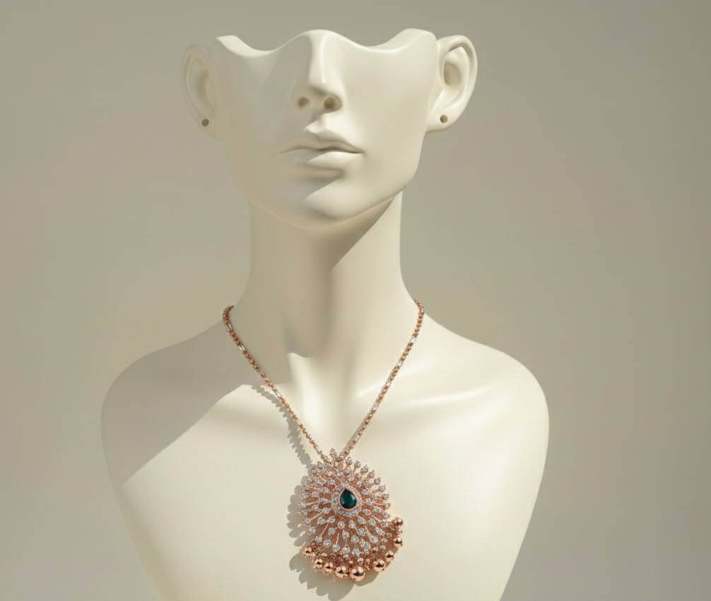 dimond chain pendent