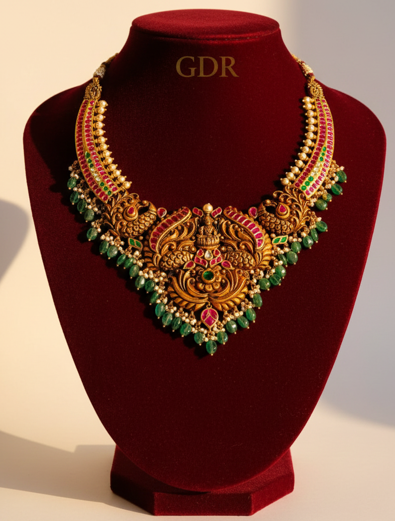 22k nakkshi kundan hansli