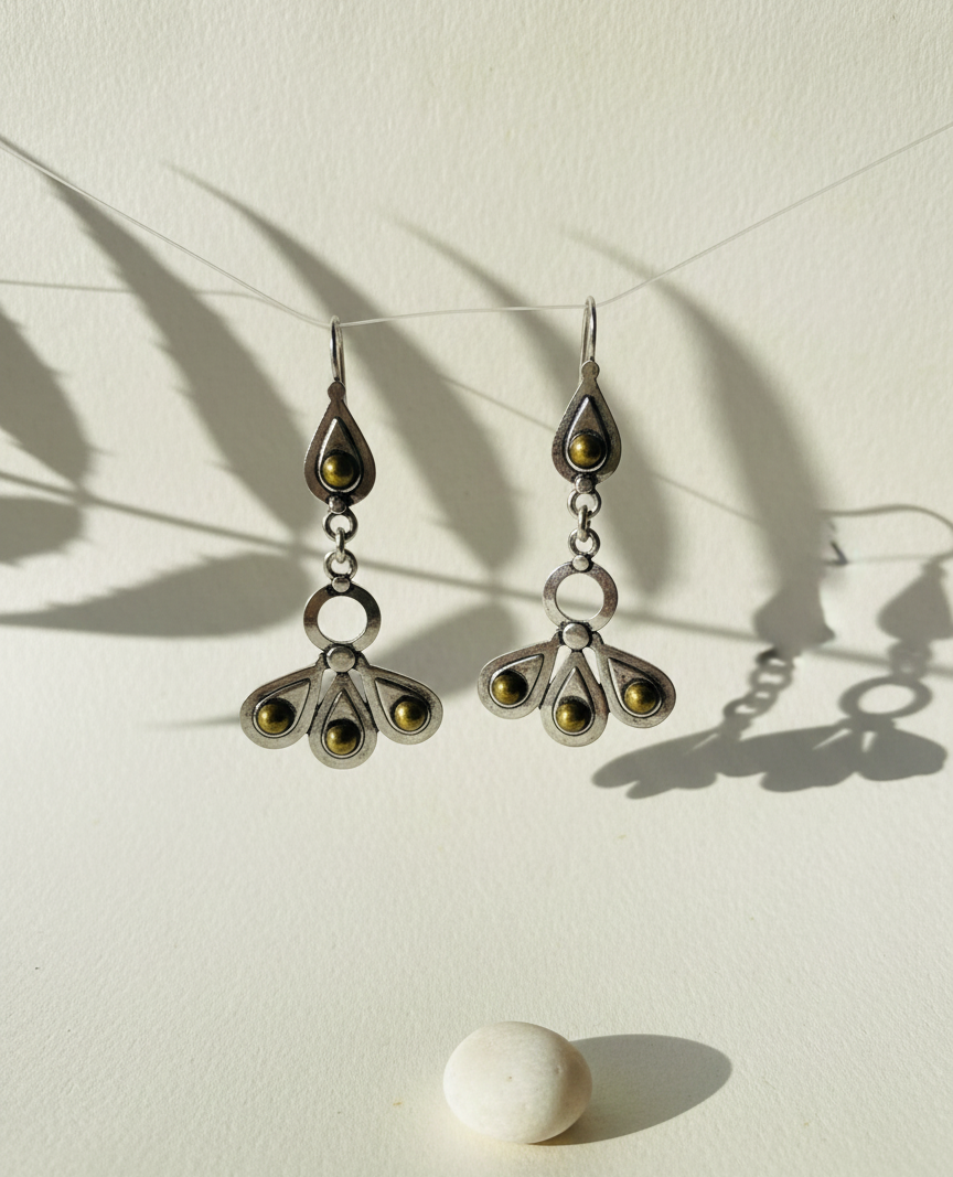 silver women earings