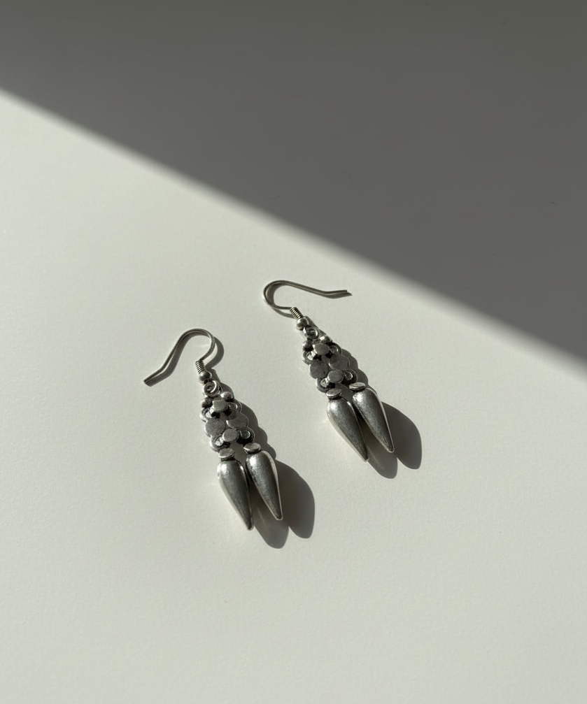 silver women earings