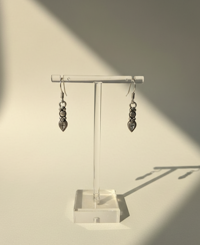 silver women earings