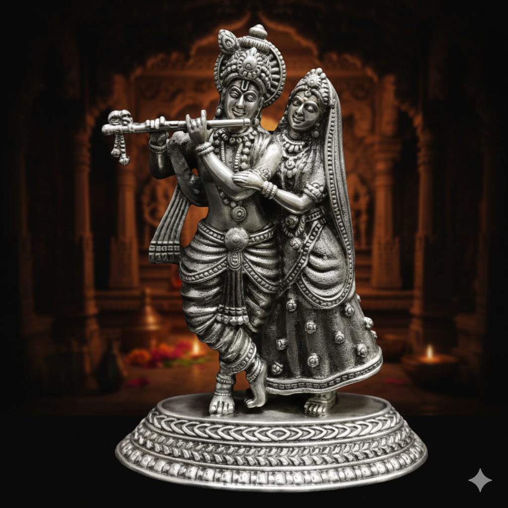 pure silver idol for gift