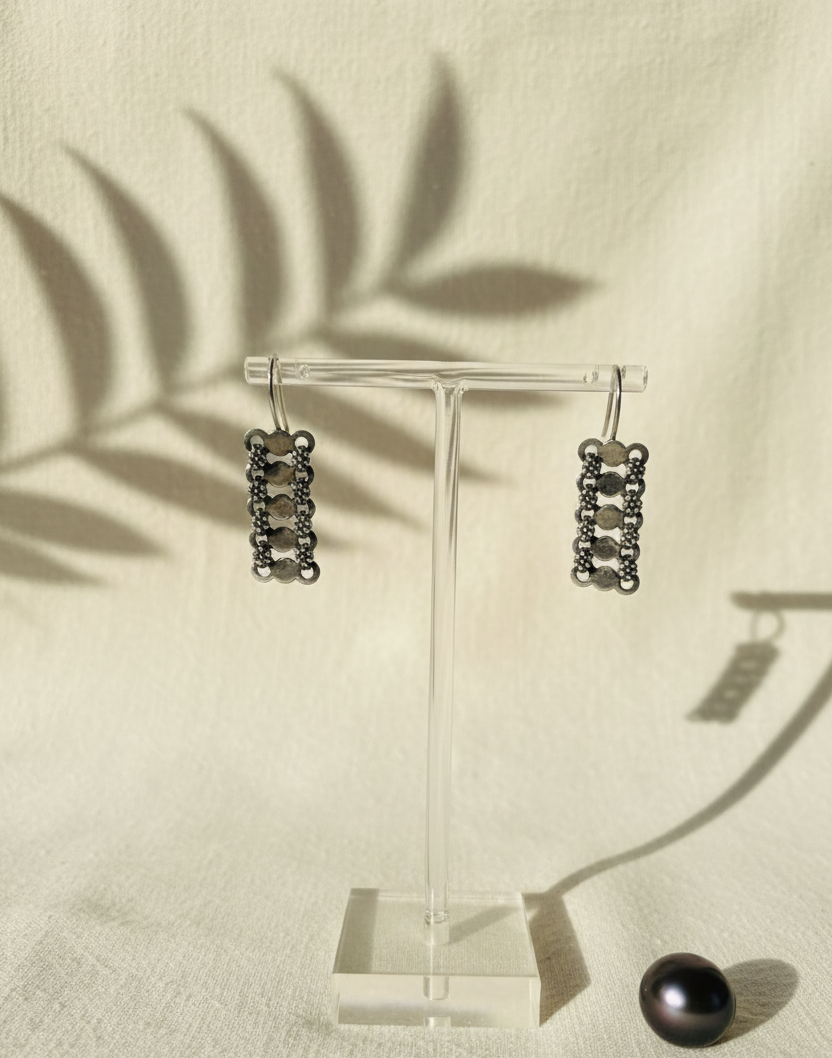 silver women earings