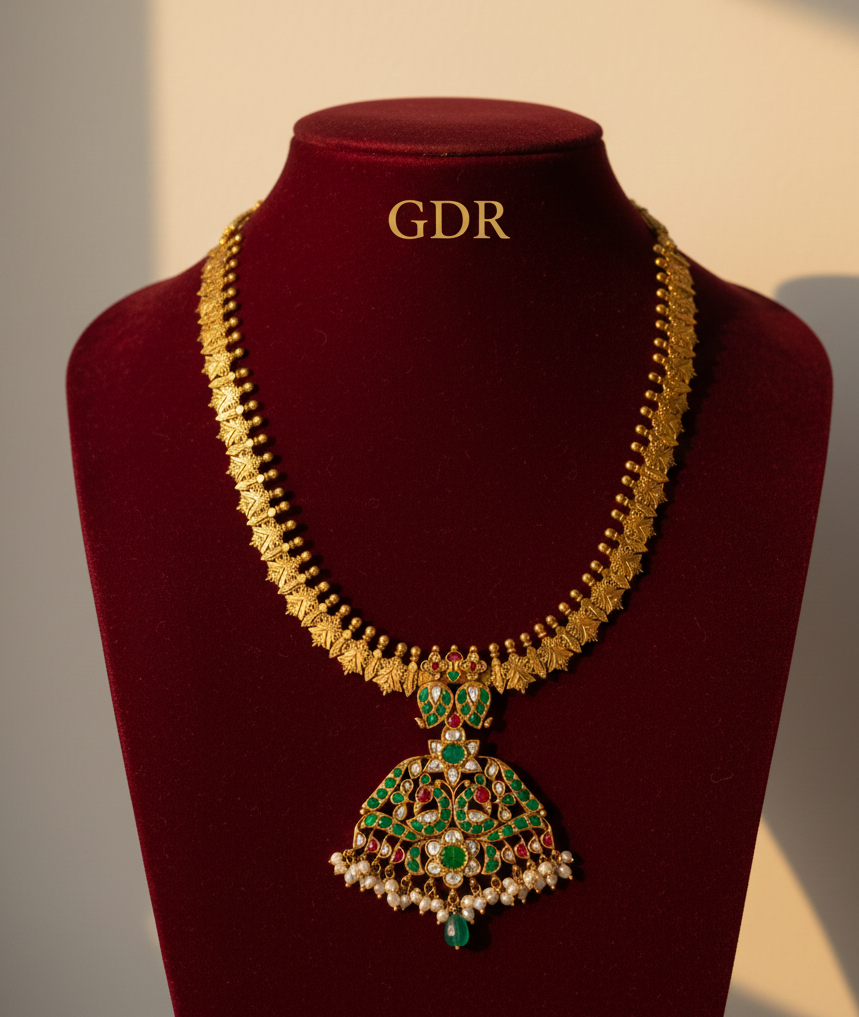 22k solid gold kasaumala